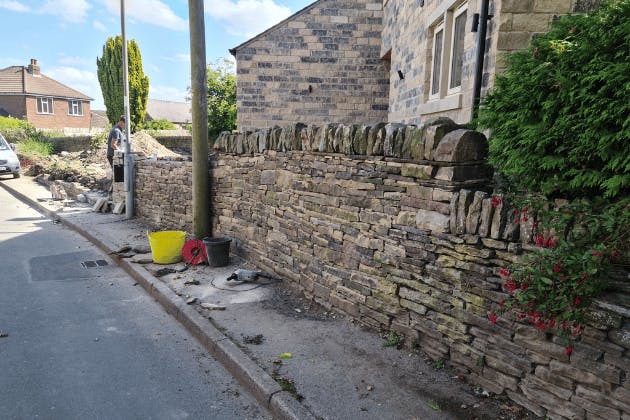 drystone walling huddersfield